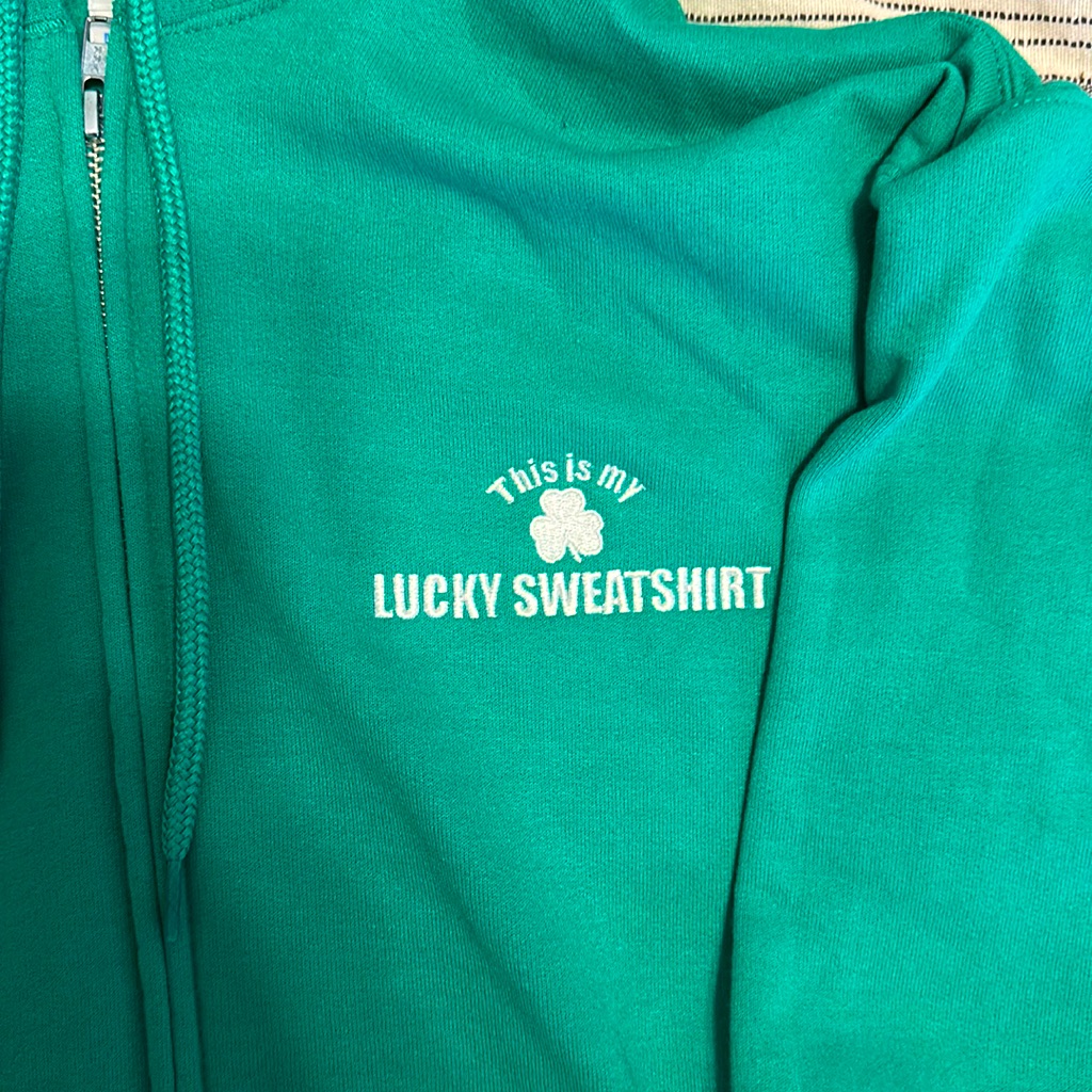 Ironic Lottery Branded Sweatshirt, Limited Edition (Nwot)